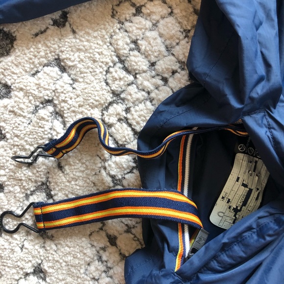 K-Way Navy Blue Windbreaker XS Worn, but no Flaws - Picture 5 of 6